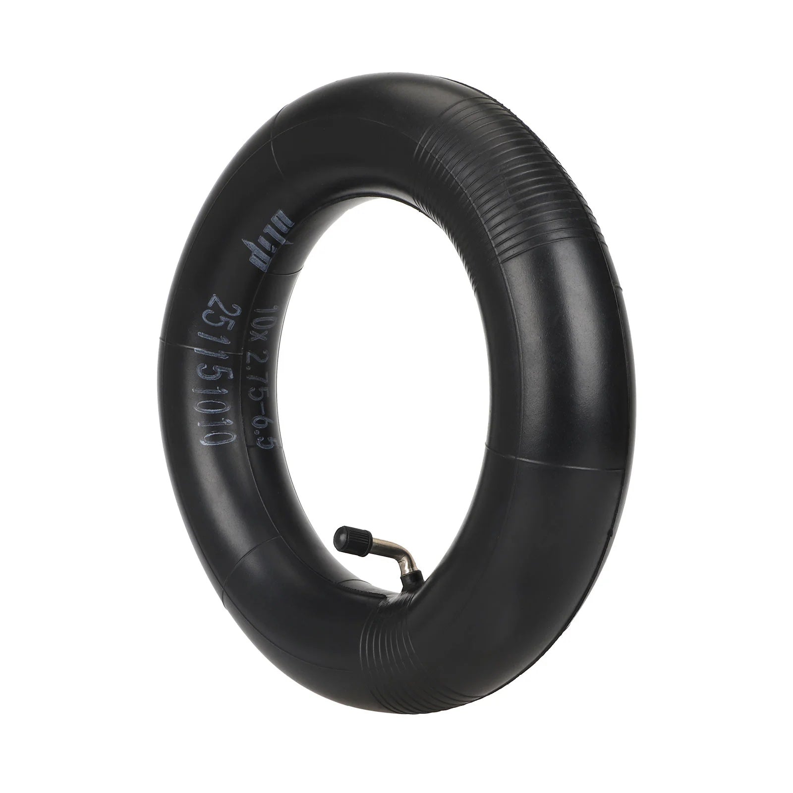 Vidinė kamera paspirtukui 10x2.75-6.5  90° užlenktas ventilis, Sutvirtinta guma