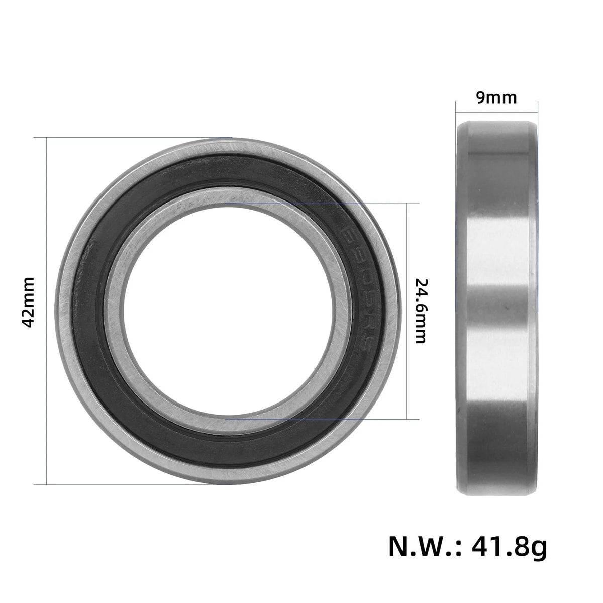 Chromuoto Plieno Guolis 6905RS (25x42x9 mm)
