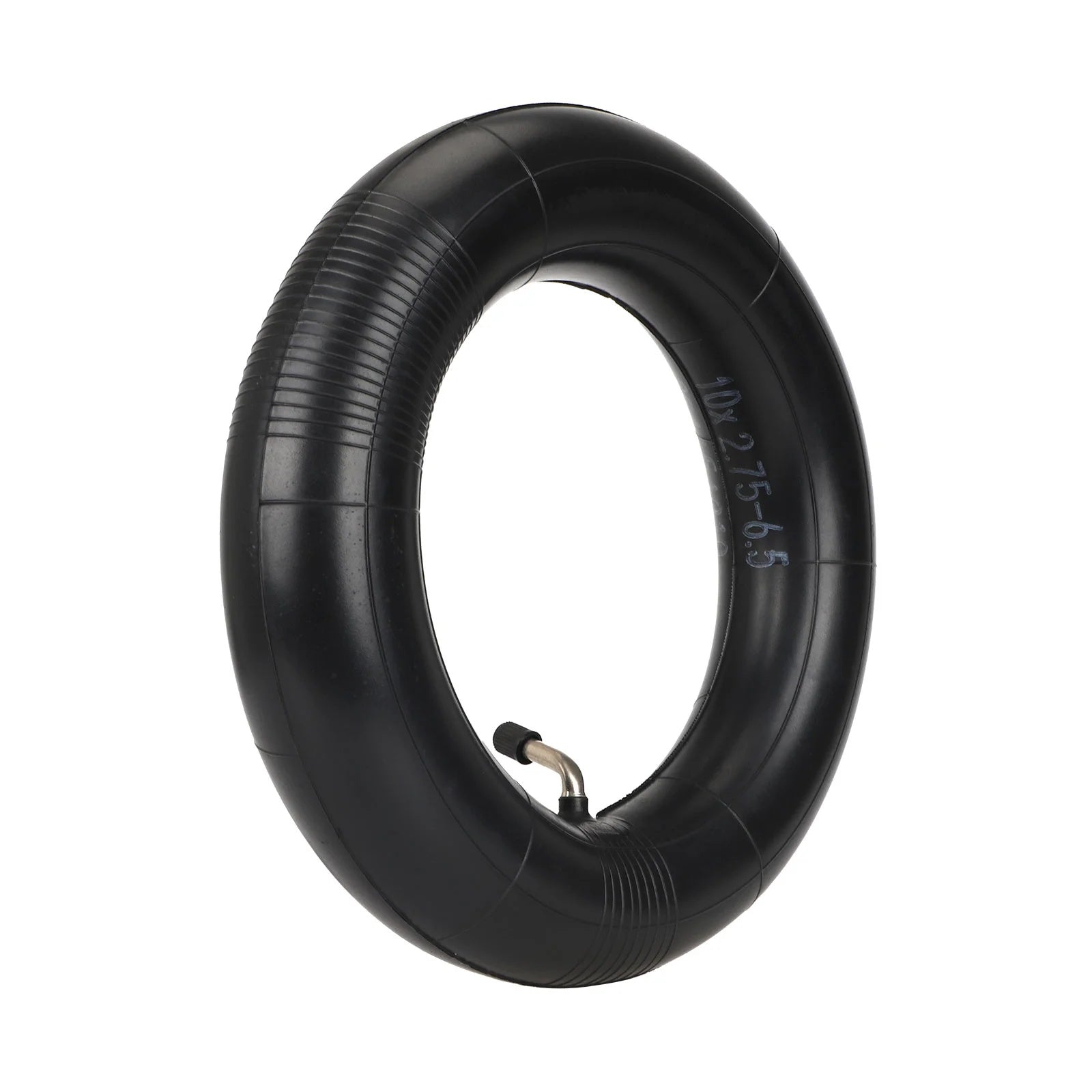 Vidinė kamera paspirtukui 10x2.75-6.5  90° užlenktas ventilis, Sutvirtinta guma