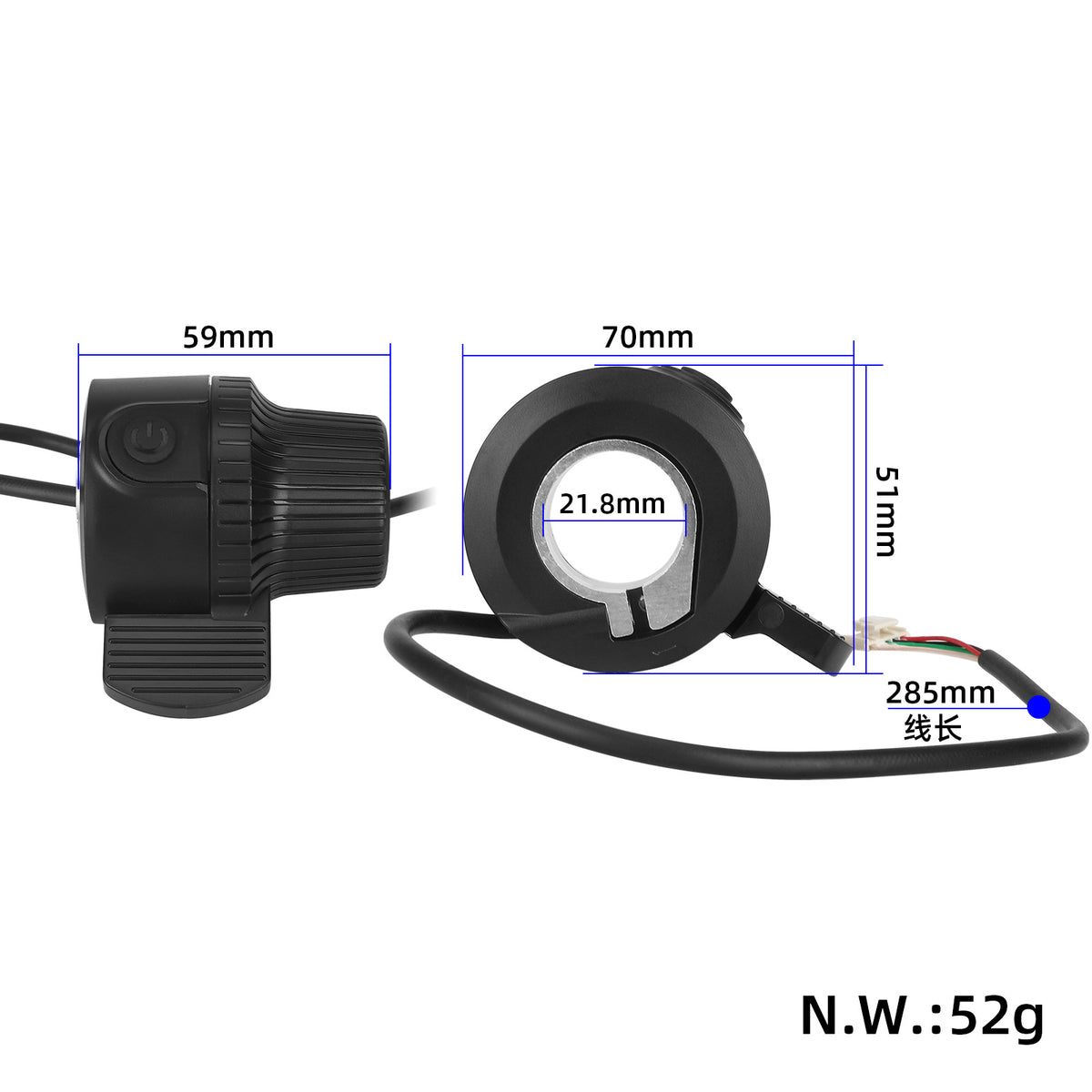 Akceleratoriaus Rankenėlė KuKirin G2, G3, G4, G2 Ultra