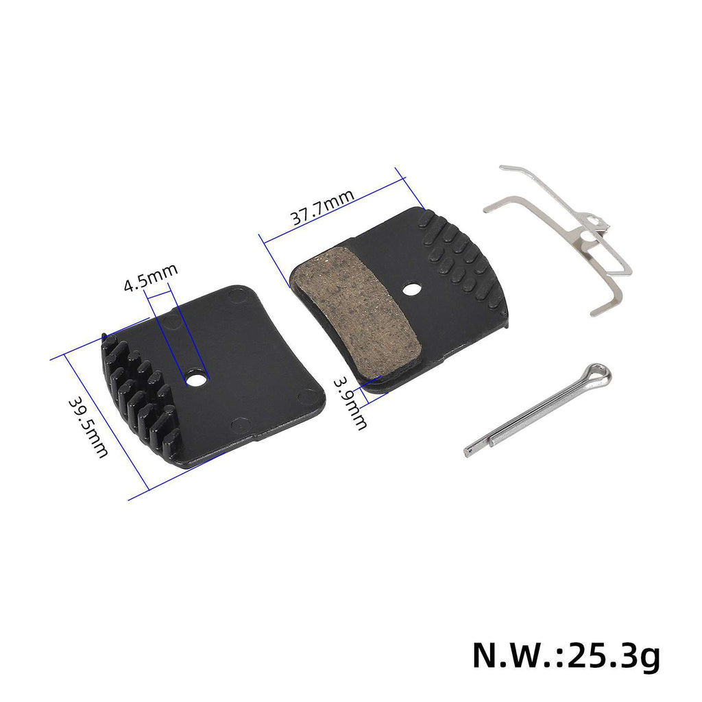 SHIMANO M640 / M800 stabdžių kaladėlės elektriniam paspirtukui ir dviračiui