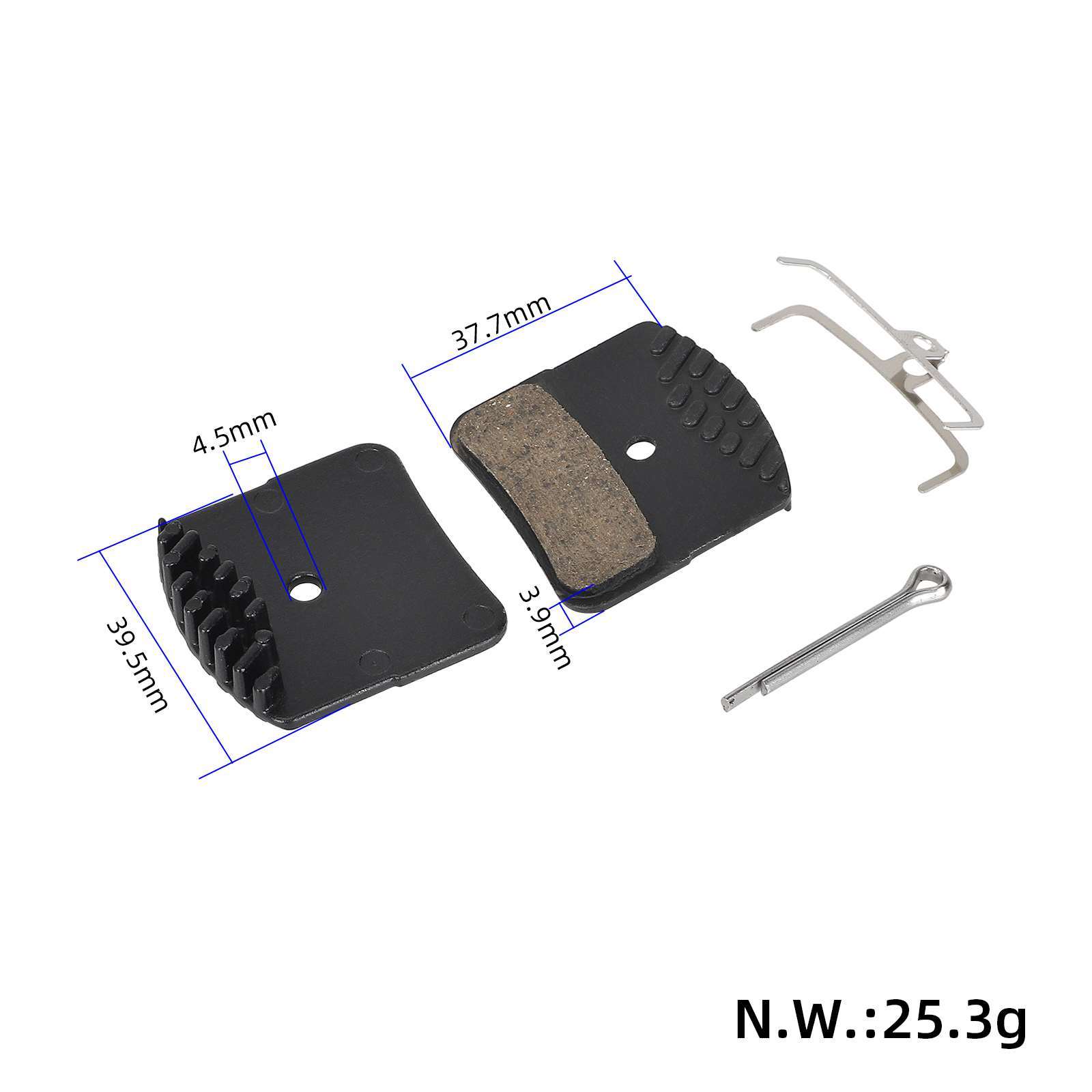 SHIMANO M640 / M800 stabdžių kaladėlės elektriniam paspirtukui ir dviračiui