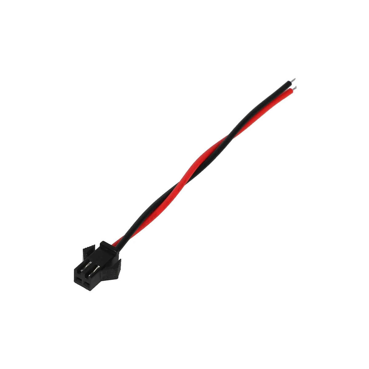 JST SM 2-Pin vyriška jungtis su laidu, 10 cm