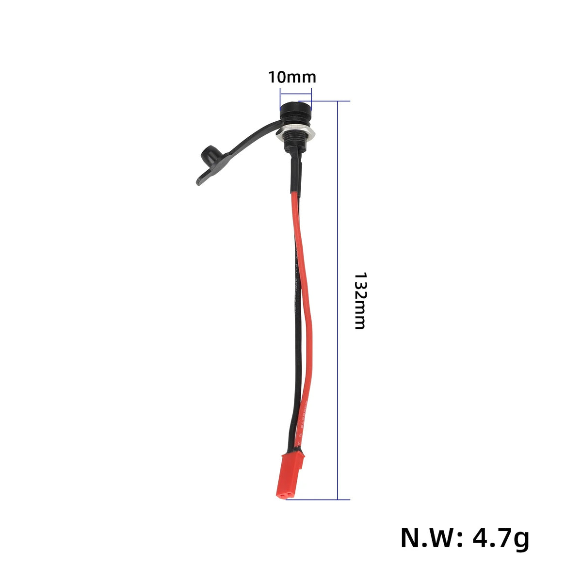 Krovimo Lizdas KuKirin G2, G3, G4 Paspirtukams (DC 5.5x2.1)