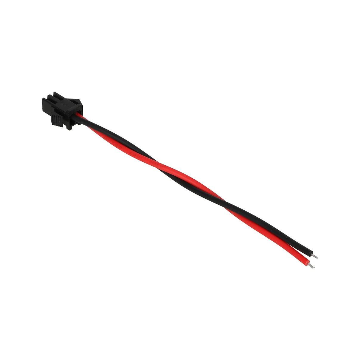 JST SM 2-Pin vyriška jungtis su laidu, 10 cm