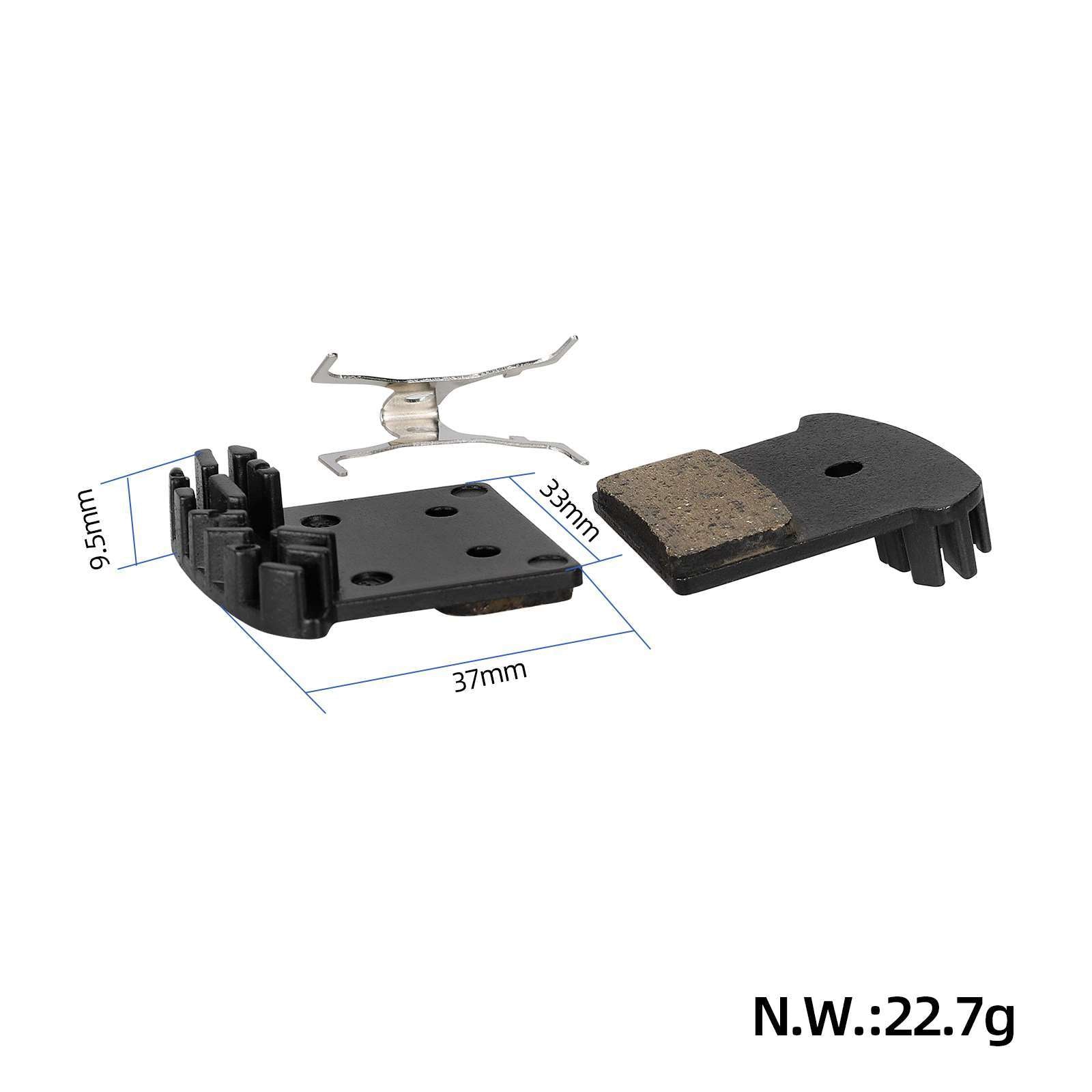 Stabdžių kaladėlės Shimano XT M8100, SLX M7100, Deore M6100 dviračiams | Su radiatoriais
