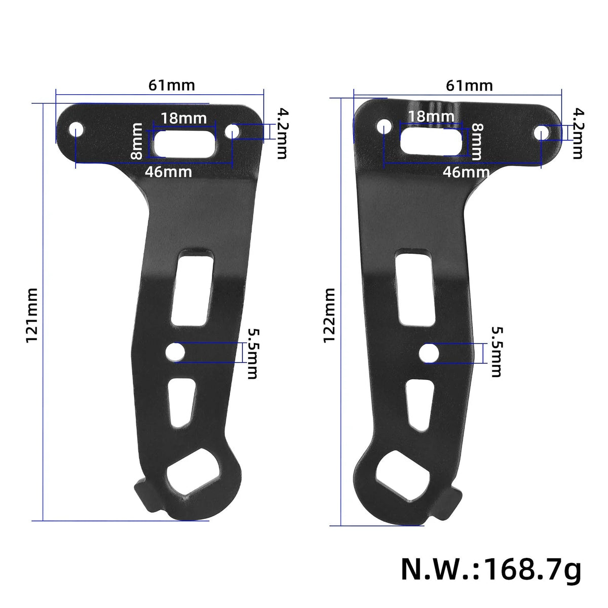 Galinio purvasaugio laikikliai | KuKirin G2 Master
