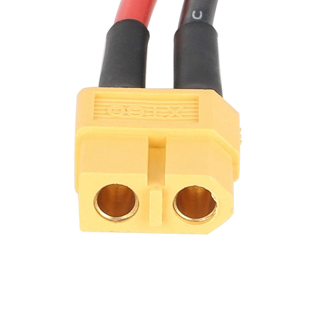 XT60 Jungtis Kištukas su 10cm Kabeliu (14 AWG)