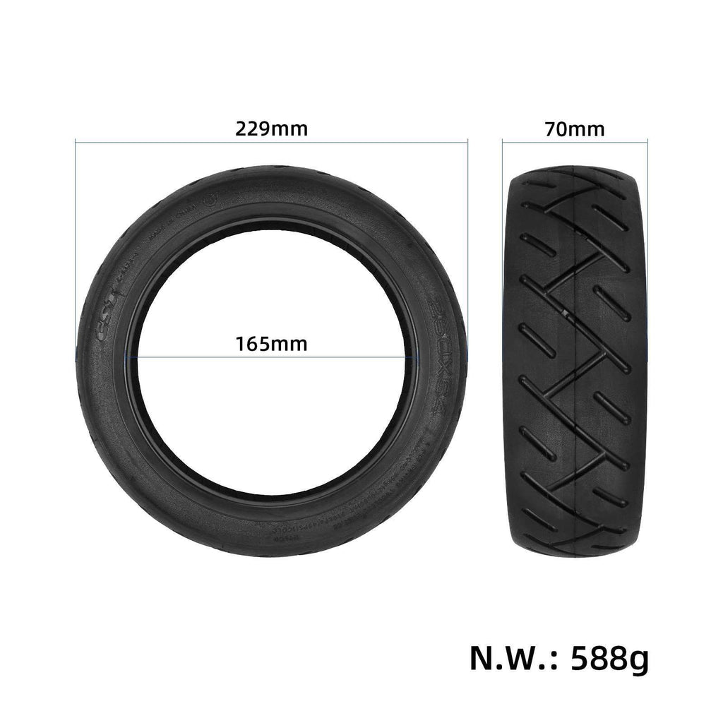 CST 250×64 (10 colių) bekamerinė padanga Xiaomi 4 Ultra / Navee S65 elektriniams paspirtukams