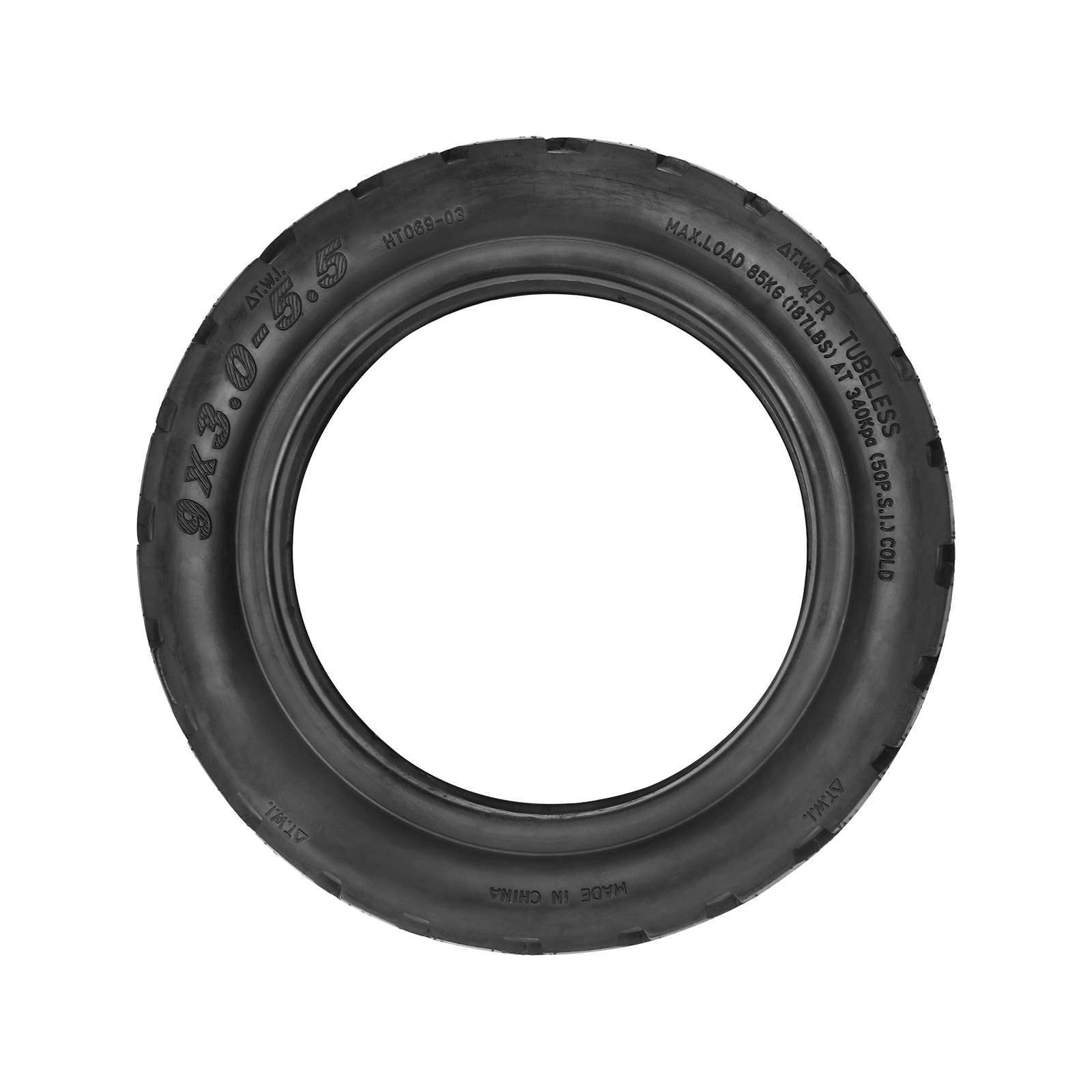 padanga 9x3.00-5.5 Kukirin G2 Pro (2024 m. versija)