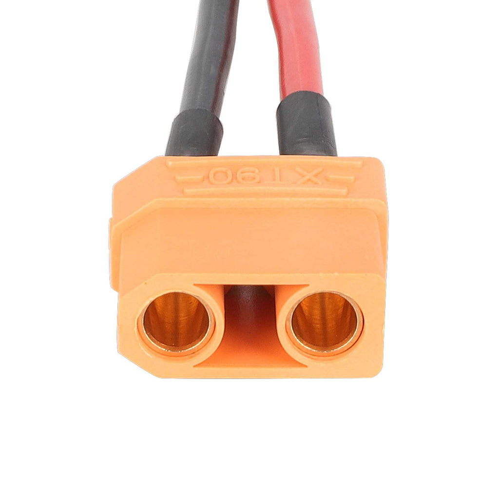 XT90 Jungtis Lizdas su 10cm Kabeliu (14 AWG)