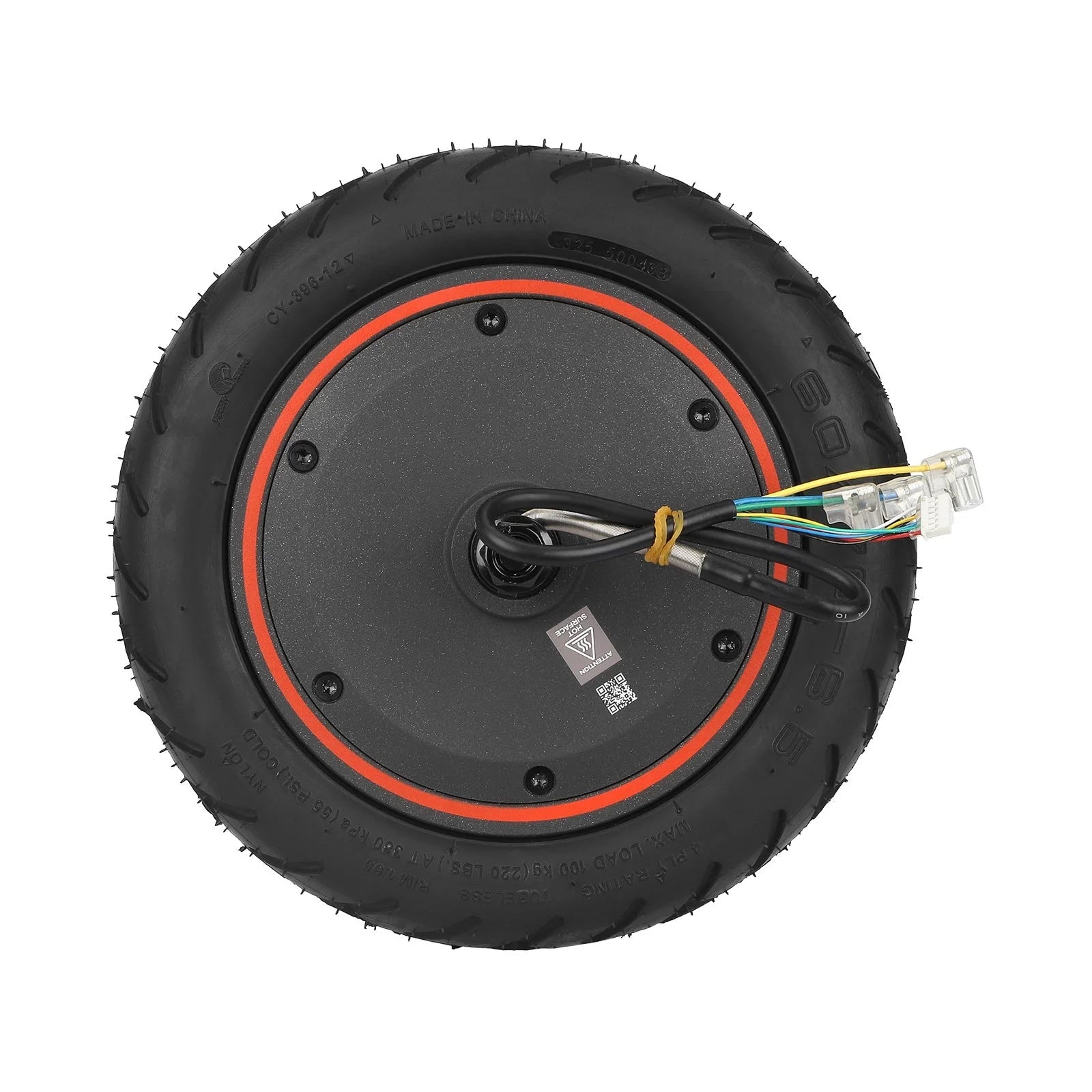 Variklis su padanga, tinkantis Xiaomi 5 Max elektriniam paspirtukui. - Image 7